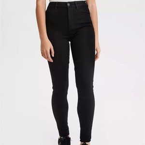 AE Ne(x)t Level Curvy High-Waisted Jegging BLACK
